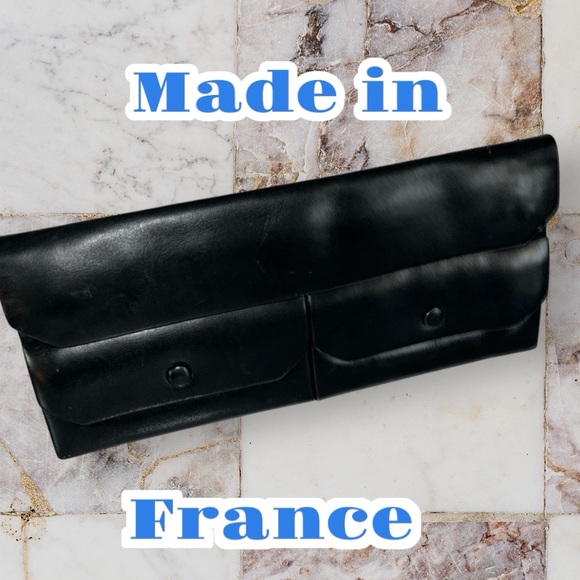 Gᴇɴᴜɪɴᴇ Lᴇᴀᴛʜᴇʀ | Dʀᴇssʏ Cʟᴜᴛᴄʜ (Mᴀᴅᴇ Iɴ Fʀᴀɴᴄᴇ) - Picture 2 of 9